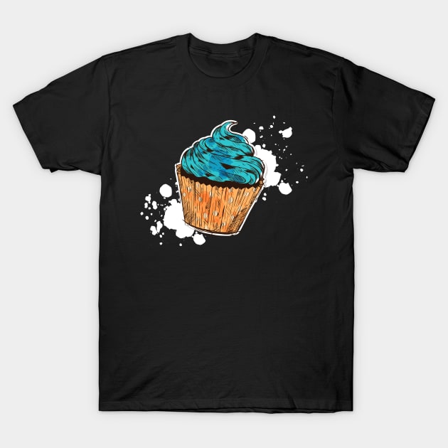 Cupcake T-Shirt by LR_Collections